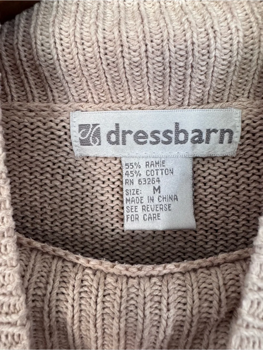 Dress Barn fall leaves colorblock sweater